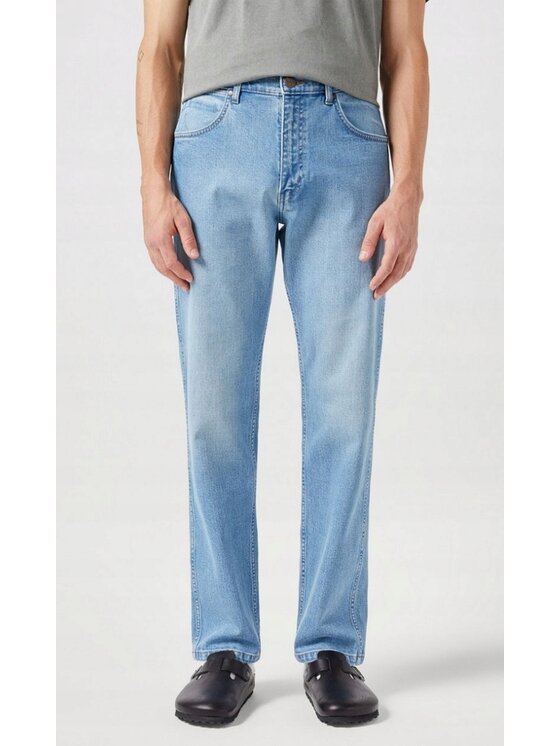 Wrangler Wrangler Jeansy Frontier Niebieski Relaxed Fit