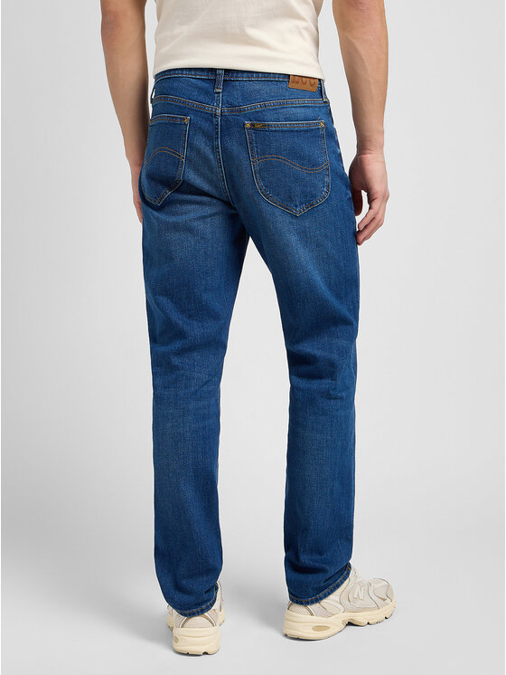 Lee Lee Jeansy WEST Niebieski Regular Fit
