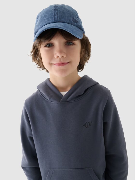 4F 4F Felpa 4FJWMM00TSWSM1292-25S Grigio Regular Fit