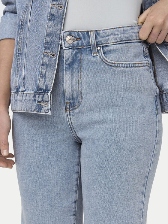 ONLY ONLY Szorty jeansowe Emily 15311259 Niebieski Straight Fit