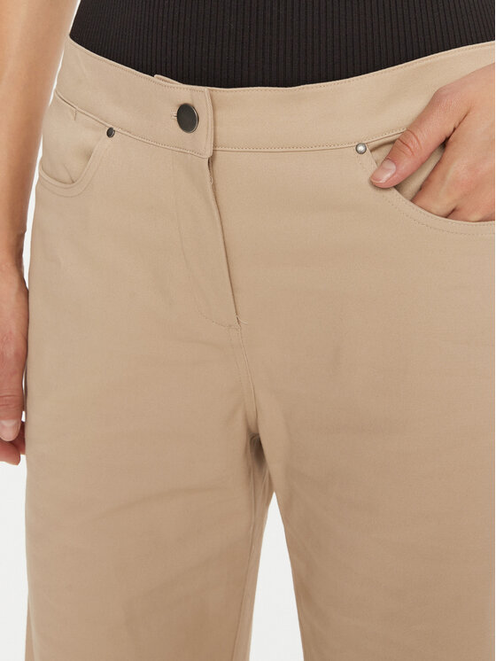 Champion Champion Spodnie materiałowe 117562 Beżowy Straight Leg