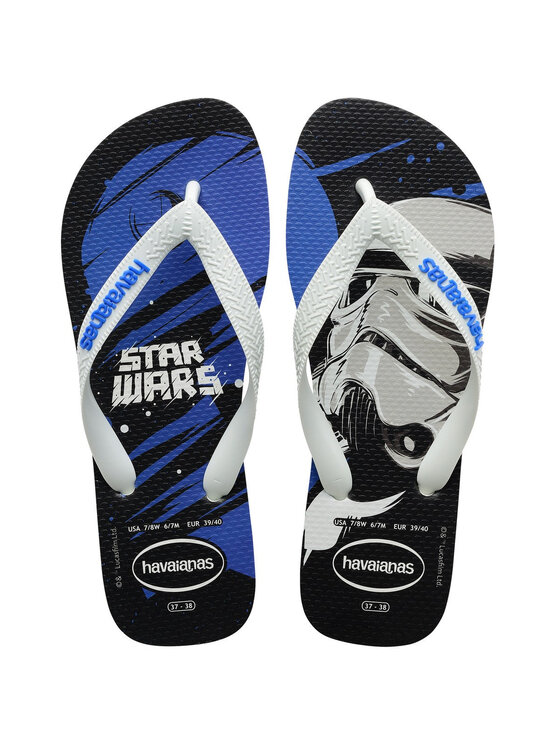 Havaianas Havaianas Σαγιονάρες HAVAIANAS Infradito Uomo Hav. star wars 4135185.2099 Bianco Έγχρωμο