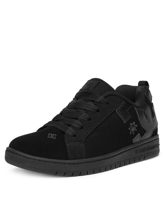 DC DC Sneakersy COURT GRAFFIK ADBS100207-BB2 Czarny