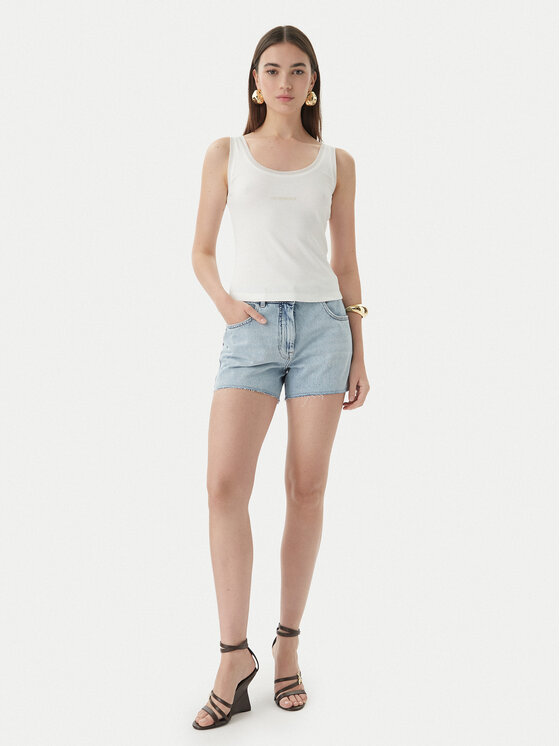 Patrizia Pepe Patrizia Pepe Дънкови шорти 2P1744/D070-CB21 Светлосин Regular Fit