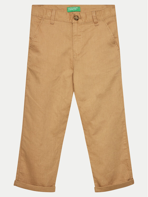 Pantaloni in lino benetton store