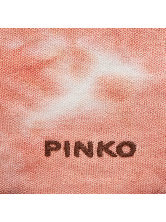 PINKO Pinko Ročna torba Pagoda Small Shopper PE 24 PLTT 102910 A1MB Oranžna