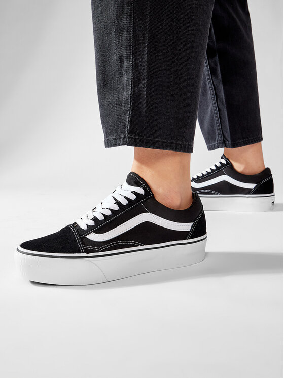 Vans Vans Teniși Old Skool Platfor VN0A3B3UY28 Negru