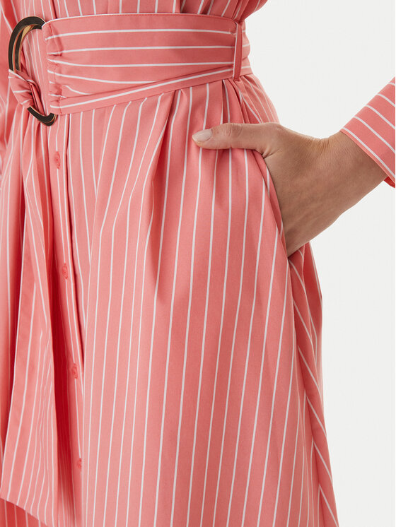 LOLA CASADEMUNT LOLA CASADEMUNT Сукня-сорочка MS2616039 Кораловий Regular Fit