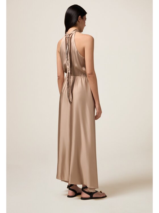 Oltre Oltre Abito da sera 7033R004988N002 Crema A-Line Fit