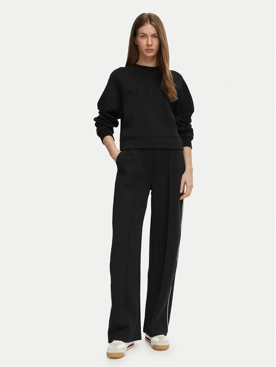 Guess Guess Спортивні штани V6BB05 K6265 Чорний Regular Fit