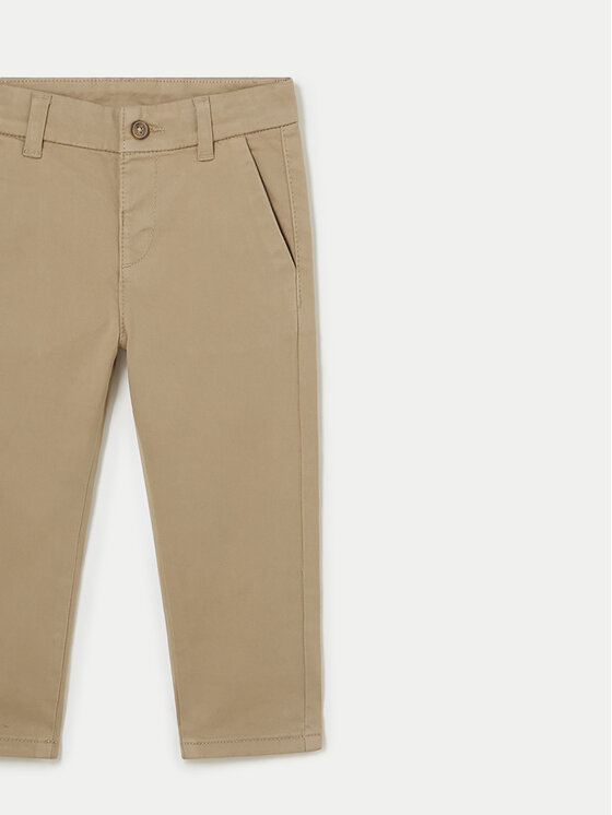 Mayoral Mayoral Штани з тканини 521 Бежевий Regular Fit