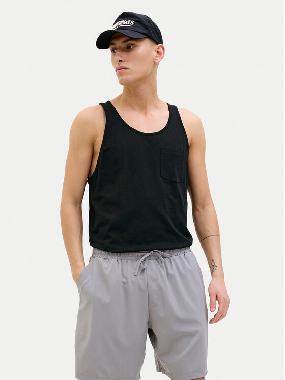 Jack&Jones Tank top Varenna 12273165 Čierna Regular Fit