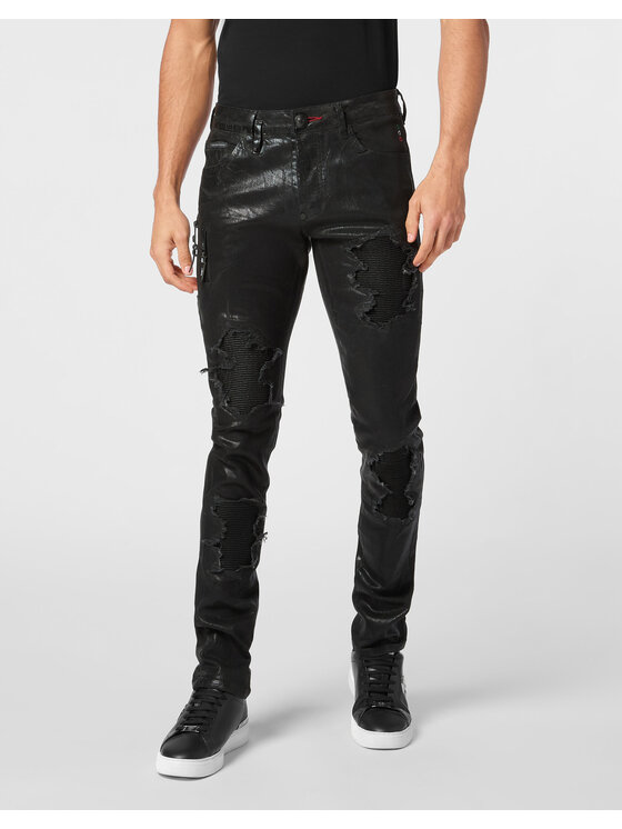 PHILIPP PLEIN PHILIPP PLEIN Jeans 22369 Nero Straight Leg