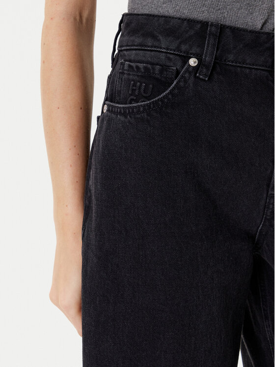 HUGO HUGO Teksad Gimine_3 50544027 Must Mom Fit