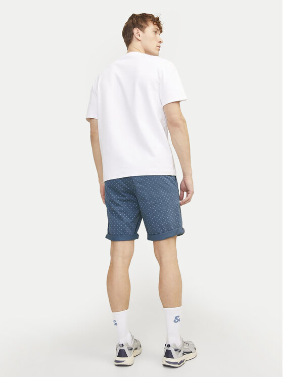 Jack&Jones Jack&Jones Bavlnené šortky Bowie 12230336 Modrá Regular Fit