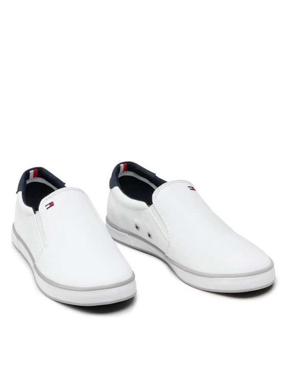 Tommy Hilfiger Tommy Hilfiger Teniși Harlow 2D FM0FM00597 Alb