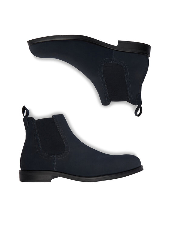 Lanetti Lanetti Klassische Stiefeletten MYL8517-1 Dunkelblau