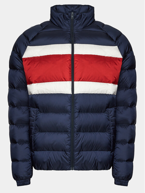 Tommy Jeans Tommy Jeans Pehelykabát DM0DM18012 Sötétkék Regular Fit