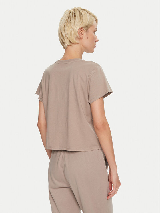 DKNY Sport DKNY Sport Tricou DP4T9991 Bej Relaxed Fit
