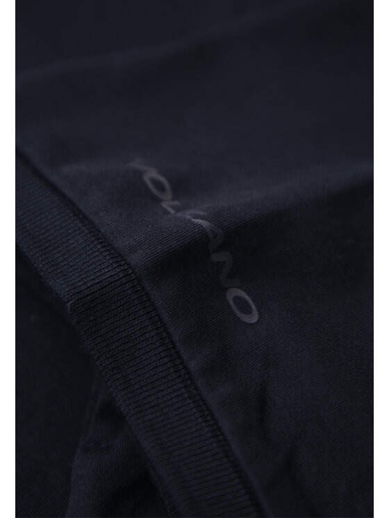 Volcano Volcano Polo O-VOLVI Granatowy Regular Fit