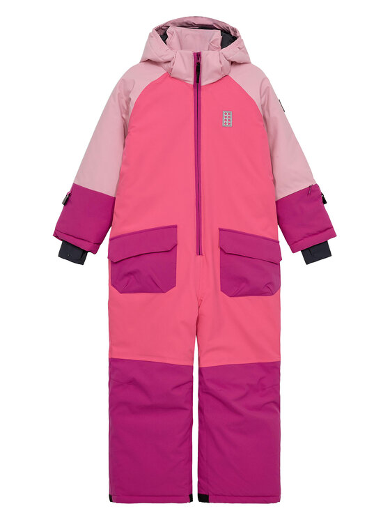 LEGO LEGO Зимен детски гащеризон 11010983 4071 Розов Regular Fit