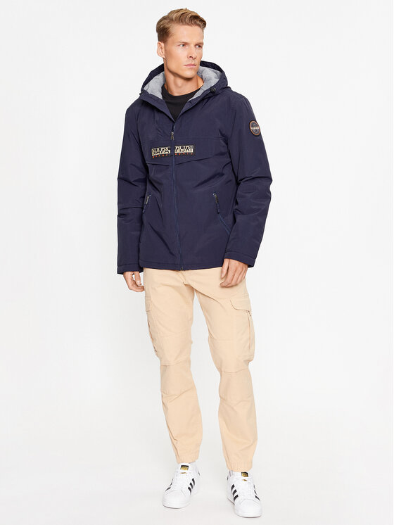 Napapijri Napapijri Geacă Rainforest NP0A4HES Bleumarin Regular Fit