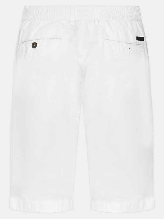 Pierre Cardin Pierre Cardin Шорти з тканини C3 34770/000/5002 Écru Regular Fit