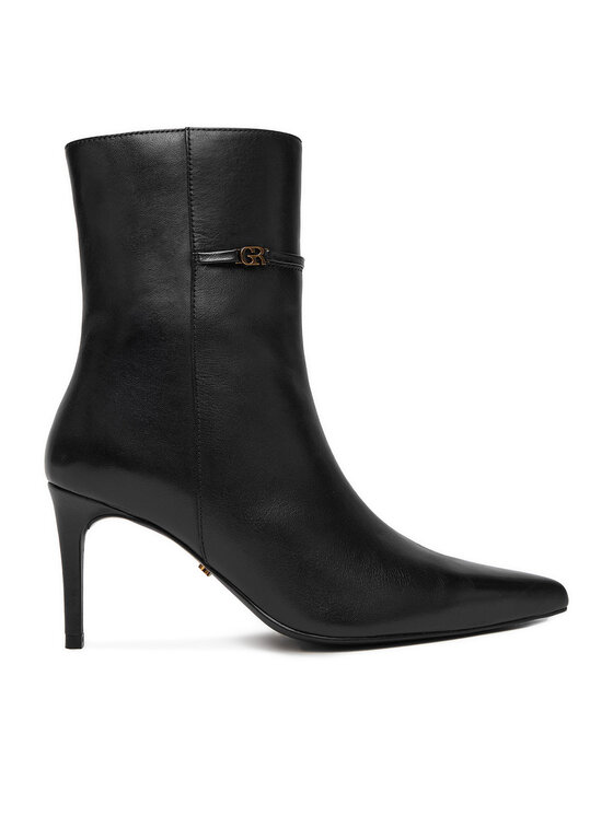 GINO ROSSI Damskie Botki, rozmiar 37, Czarne, EO-LUIA-121940