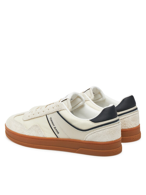 Tommy Jeans Tommy Jeans Laisvalaikio batai The Greenwich Mix Media EM0EM01606 Smėlio
