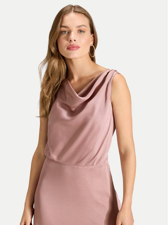 Swing Swing Kokteilinė suknelė 5AK04900 Rožinė Regular Fit