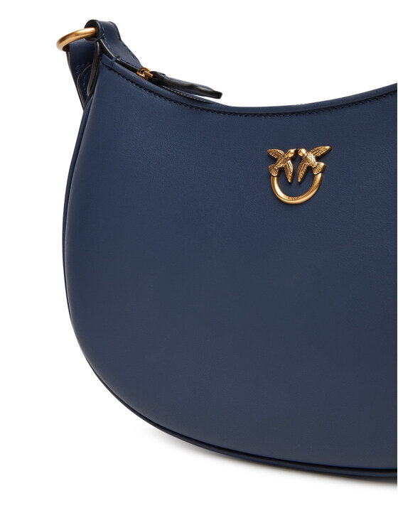 PINKO PINKO Handtasche Half Moon Mini Fl Al 25-26 PLTT 102790 A0F1 Dunkelblau