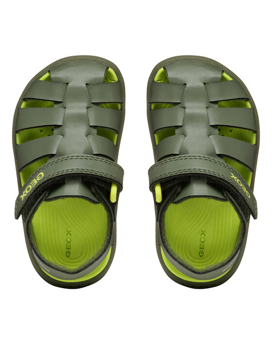 Geox Geox Sandály B Sandal Fusbetto B556AA 000BC C3016 Zelená