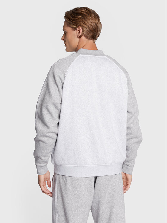 adidas adidas Majica dugih rukava Fleece Sst HI2995 Siva Relaxed Fit