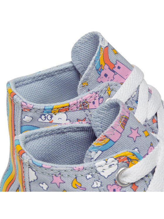 Converse Converse Tornacipő Chuck Taylor All Star Rainbow Castles 372943C Kék