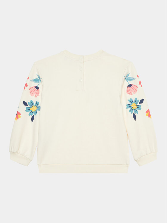 OVS OVS Majica dugih rukava 1844167 Écru Regular Fit