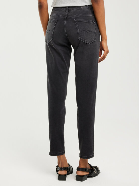 BIG STAR BIG STAR Jeansy MAGGIE Szary Tapered Fit