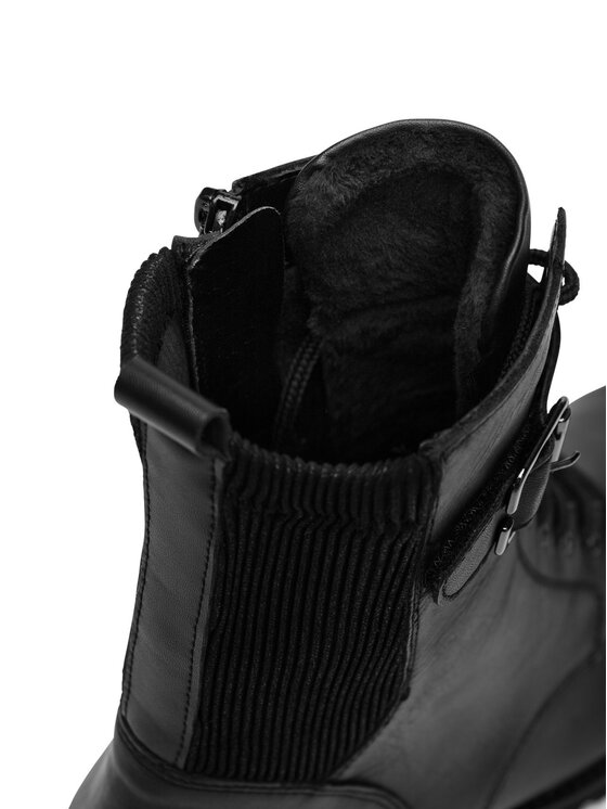 Remonte Remonte Polokozačky D8664-00 Černá