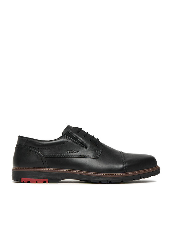 Rieker Półbuty 10521-00 Czarny