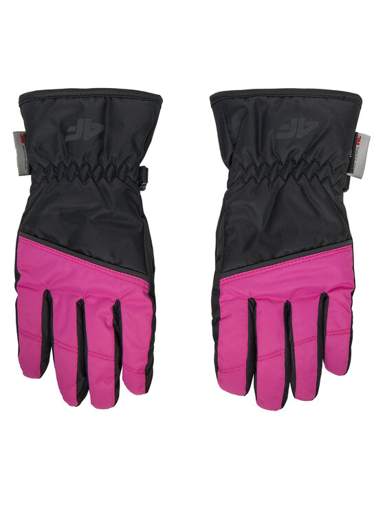 4F 4F Guanti da sci 4FJWAW24AFGLU154 Rosa