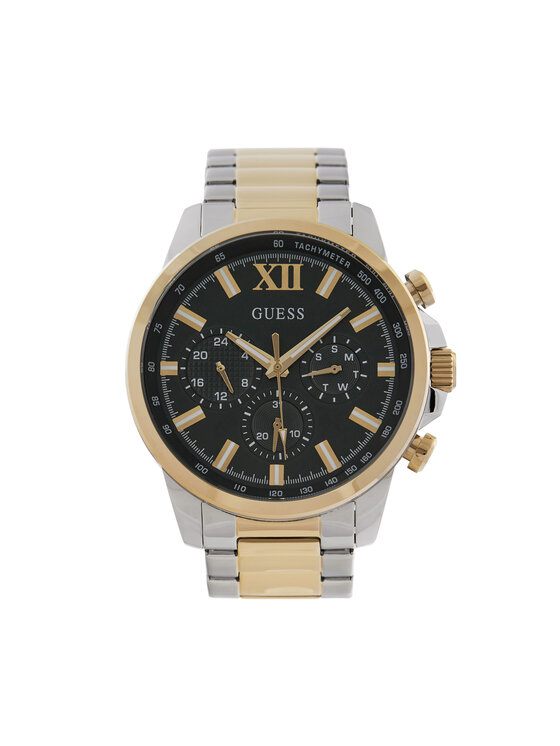 Guess Guess Hodinky Walker  GW0900G5 Stříbrná