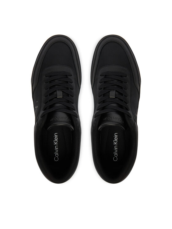 Calvin Klein Calvin Klein Sneakersy Chunky Cups Laceup Oxf Mix Mat HM0HM02326 Černá