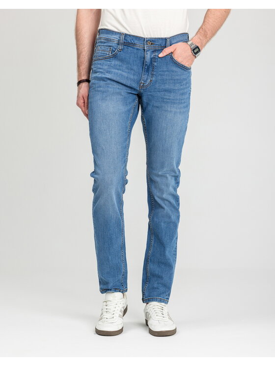 Mustang Mustang Jeansy OREGON TAPERED Niebieski Slim Fit