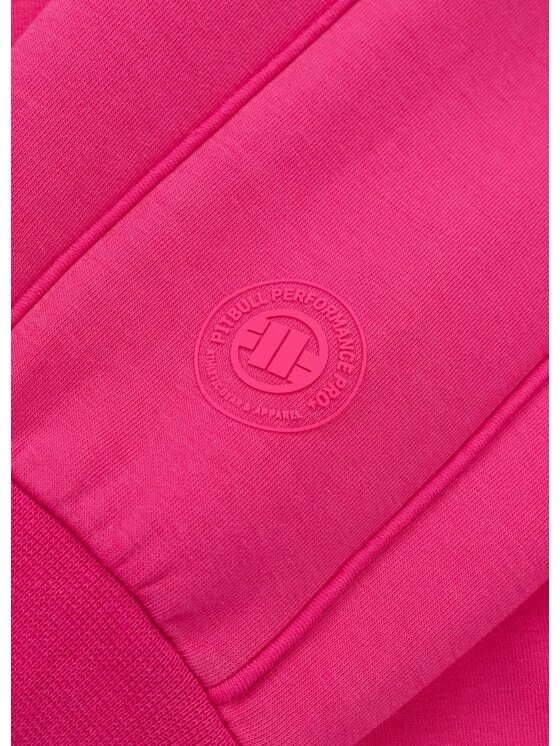 PITBULL PITBULL Bluza DISCOVERY Różowy Regular Fit
