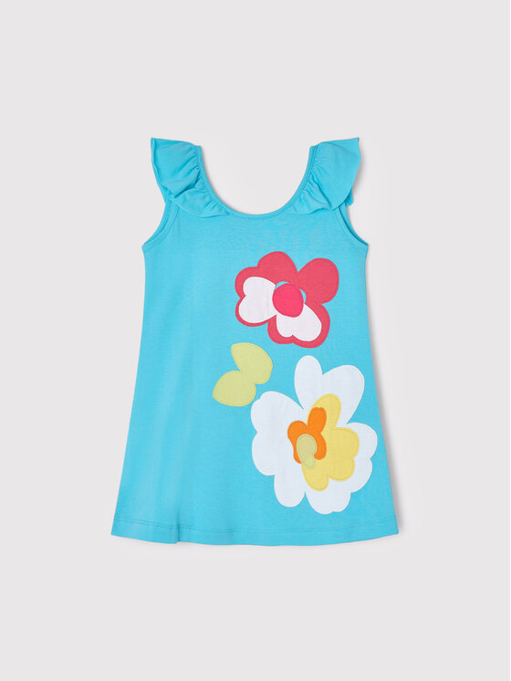 Vestito estivo 3953 Blu Regular Fit