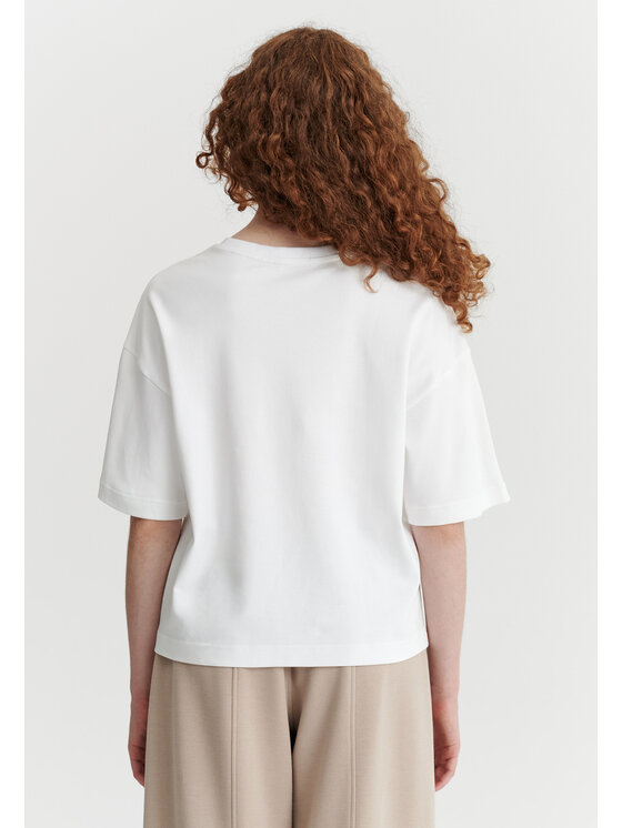 TATUUM TATUUM T-Shirt UMAMI Biały Classic Fit