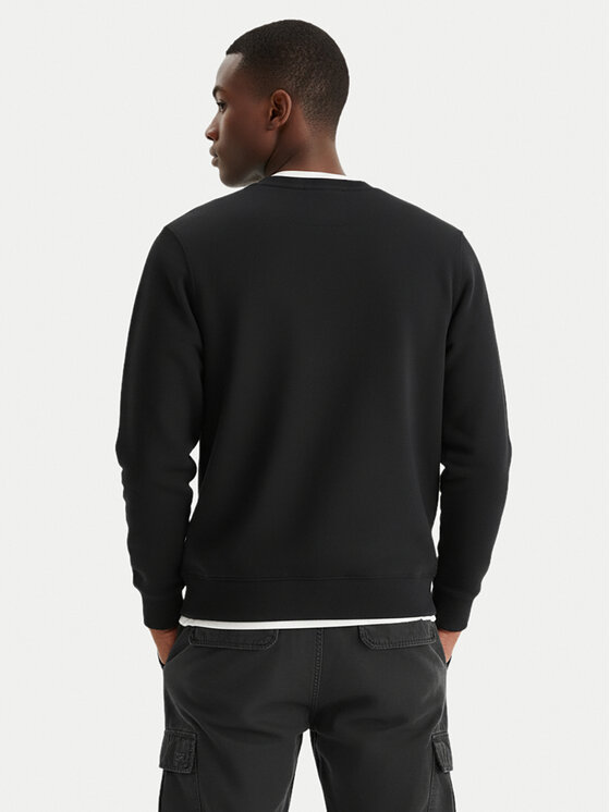 Element Element Felpa Icon Embroidery CR ELYFT00197 Nero Regular Fit