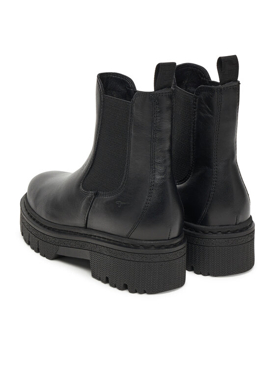 Tamaris Tamaris Kotníková obuv s elastickým prvkem 1-25450-45 Černá