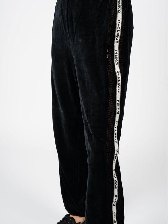 PINKO PINKO Παντελόνι υφασμάτινο 1C10BE 8190 | Wembley 2 Pants Μαύρο Regular Fit