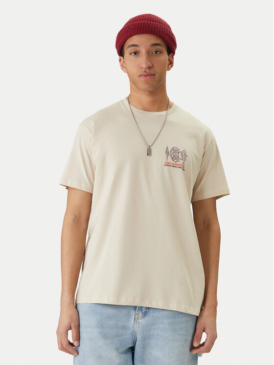 Billabong Billabong T-krekls Fauna EBYZT00385 Bēšs Regular Fit