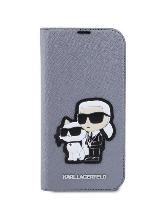 KARL LAGERFELD KARL LAGERFELD Etui na telefon Karl Lagerfeld Srebrny